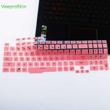 For ASUS TUF Gaming F15 FX506L FX506LI FX506LH FX506LU FX506 LI LH LU 15.6 inch Laptop Silicone Keyboard Cover Skin