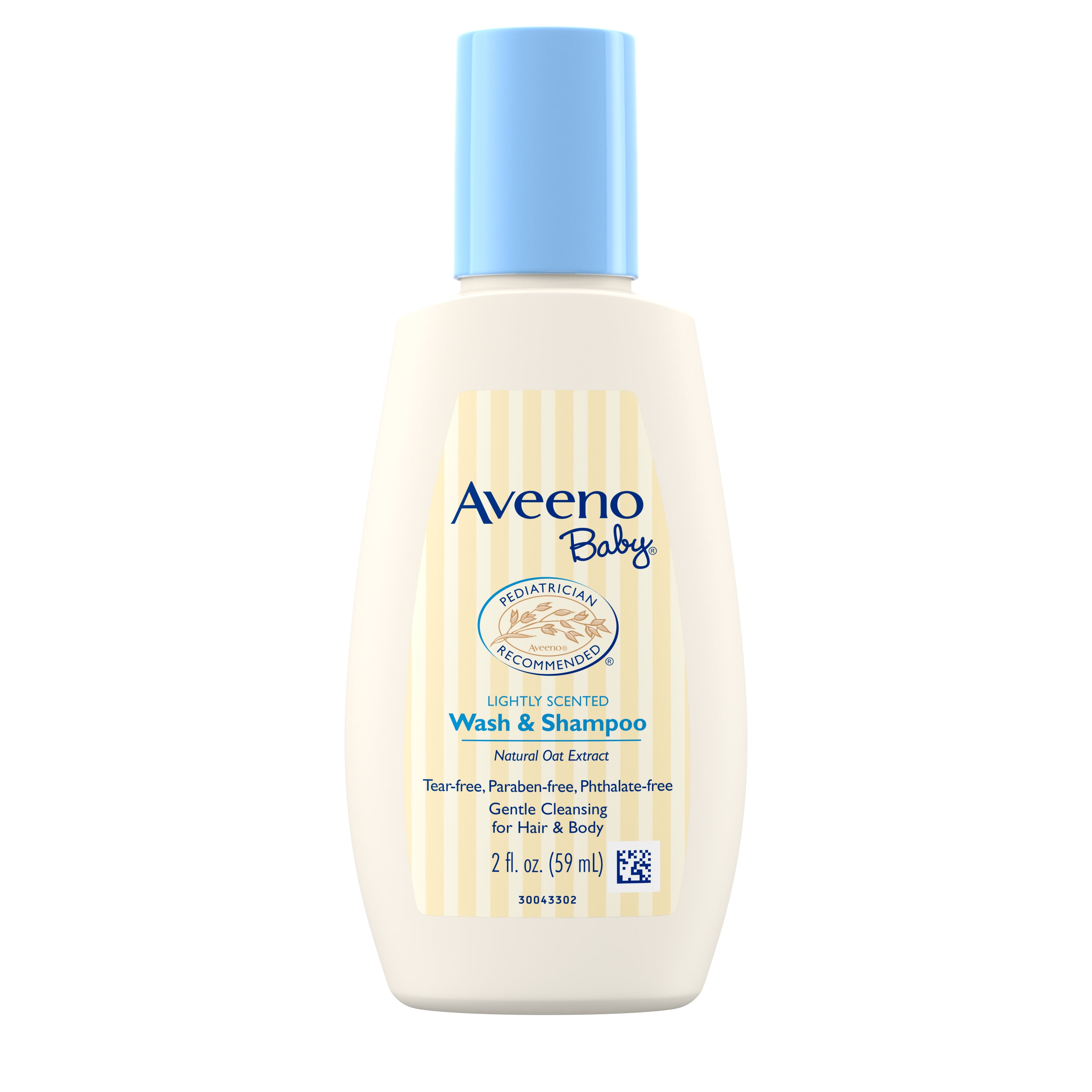 Aveeno Baby Gentle Wash & Shampoo with Natural Oat Extract, 2 fl. oz