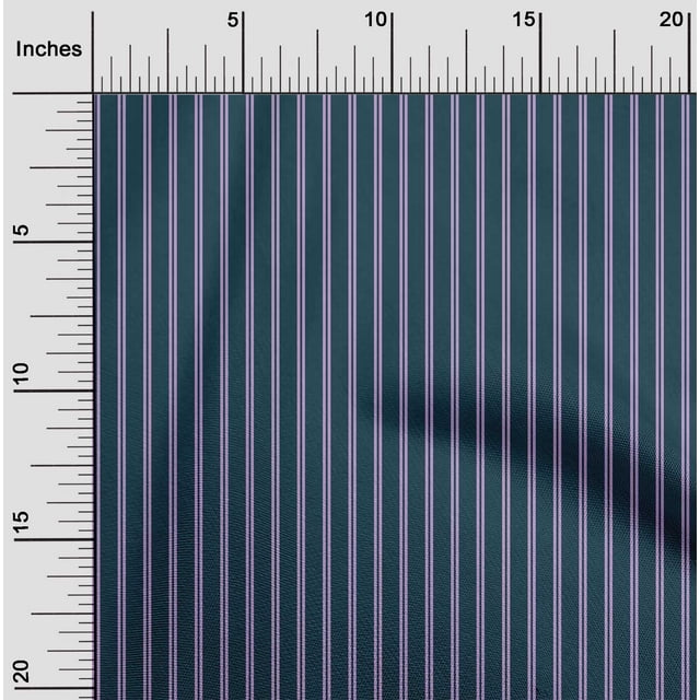 oneOone Georgette Viscose Fabric Vertical Stripe Decor Fabric Printed BTY 42 Inch Wide
