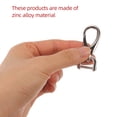 thumbnail image 4 of YSNOOWE 4Pcs Adjustable Bag Hardware Buckles for Replacement Silver, 4 of 8