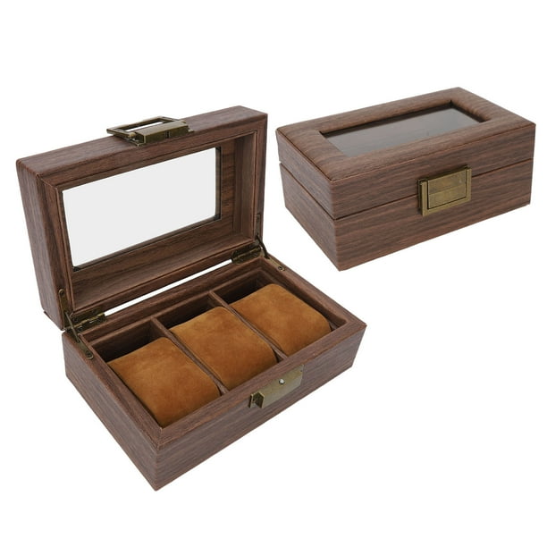 Watch Box Organizer Beautiful Right Size Wooden Watch Box For
