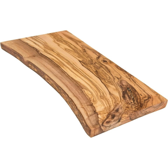 Lipper International Olive Wood Rustic Serving/Cutting Board
