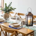 thumbnail image 6 of Nautical Anchor Round 13 Inch Placemats Set of 2, Vintage Navy Blue Wooden Boards Country HeatResistant Non Slip Place Mats for Dining Table, Wipeable Braided Kitchen Table Mats for Housewarming, 6 of 9