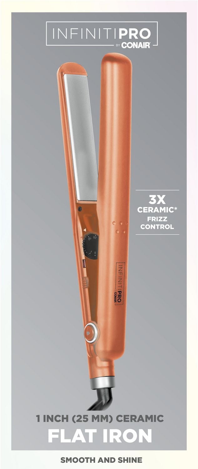 iInfinitipro by Conair 1" 3x Ceramic Flat Iron