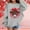 Grey, variant on HUITKMM Girls Fashion Casual Round Neck Long Sleeve Valentine Printed Sweater Top for Kids 4537