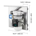thumbnail image 5 of KFFKFF 110V DEF Pump Kit, 10.5 GPM, Self-Actuating Diaphragm Electric Water Pump for Diesel Exhaust Fluid Urea, Comes with Mounting Bracket, Flow Meter, Automatic Nozzle and Hose, Ideal for Fluid, 5 of 9