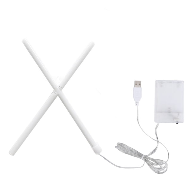 Luz de neón decorativa con forma de letra, lámpara LED, decoración para propuesta de boda, fiesta, hogar (X)