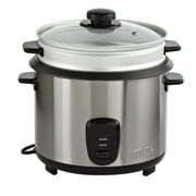 IMUSA GAU-00023 20-Cup Cooked (10-Cup Uncooked) Rice Cooker with Steam Tray