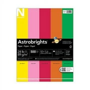 Color Paper -"vintage" Assortment, 24lb, 8 1/2 X 11, 5 Colors, 500 Sheets