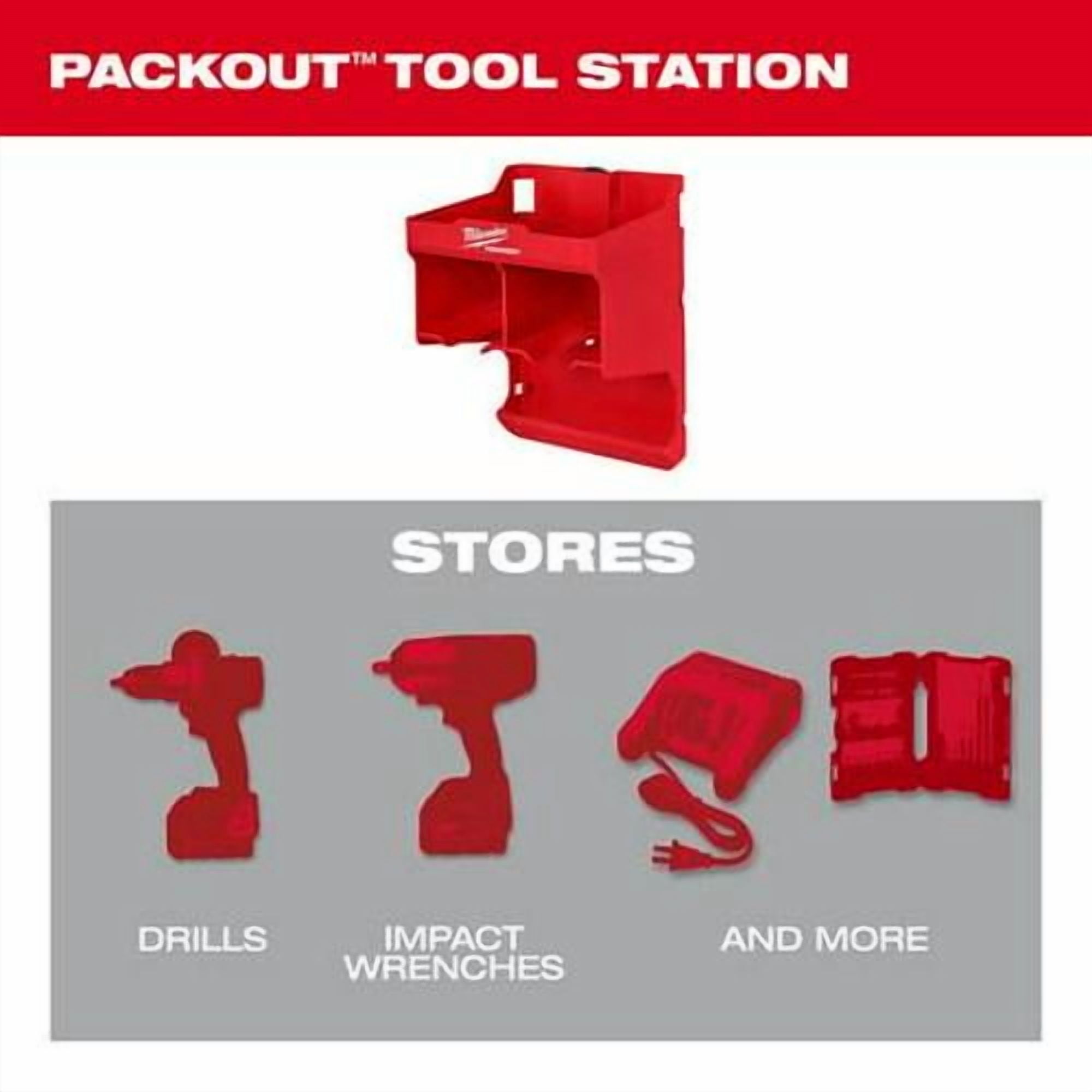 Milwaukee Tool Tool Station for PACKOUT Wall-Mounted Storage
