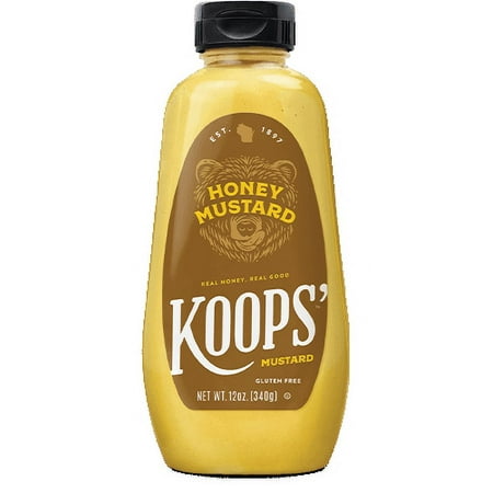 Koops' Honey Mustard, 12 oz (Pack of 12)