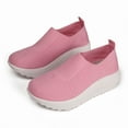 thumbnail image 4 of Fsqjgq Chaussures de Course pour Femmes Espadrilles Compensées pour Femmes Espadrilles Respirantes à Enfiler Espadrilles de Marche Espadrilles Épaisses Chaussure, 4 of 8