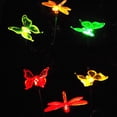 thumbnail image 3 of facefd 2PCS Solar Garden Lights Changing Bird Dragonfly Solar Powered Pathway Lights Outdoor Landscape Path Lawn Lamp, 3 of 9