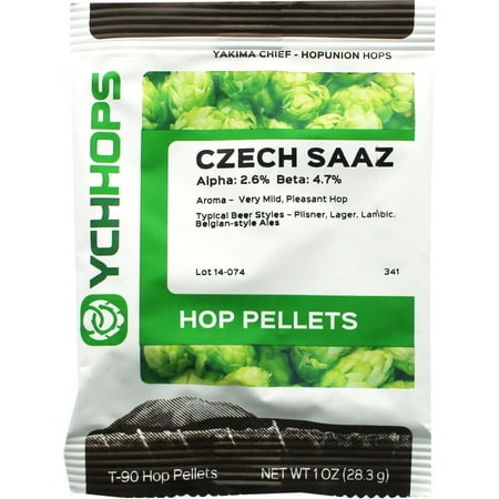 Hopunion Imported Hop Pellets for Home Brew Beer Making (Czech - Saaz) 1 (Best Way To Brew Beer)