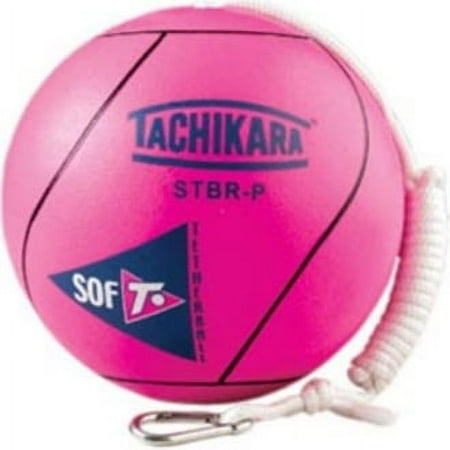 Tachikara STBR-P Sof-T Rubber Tetherball (Pink)