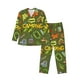 thumbnail image 1 of Fotbe Camping 1 Pijama de Hombre con Estampado de Manga Larga, Conjunto de 2 Piezas, Ropa de Dormir Suave y Cómoda con Bolsillos-X-Large, 1 of 7