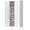 White, variant on Marcree Storage Cabinet,Metal Cabinets with Doors and Shelves,2 Door Metal Storage Locker for Home Office,Utility Room,Black