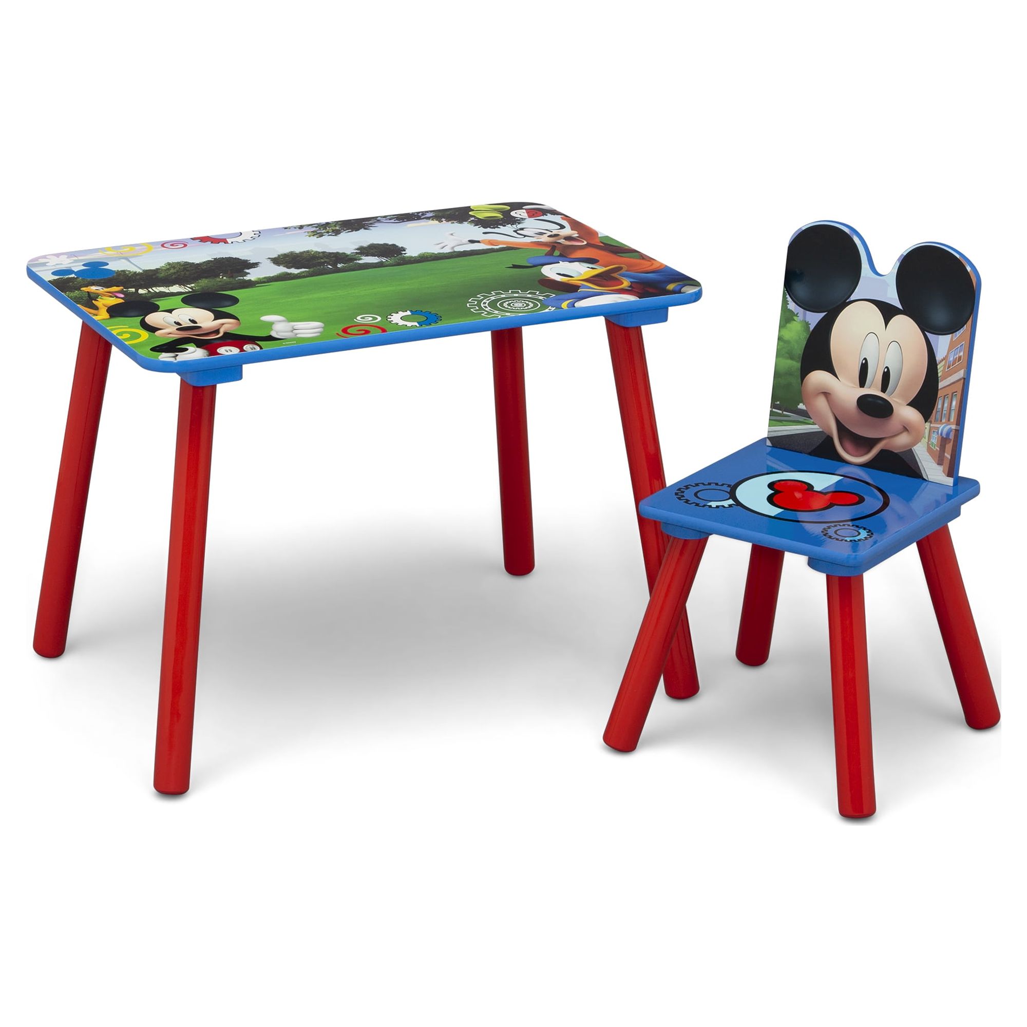 Disney Mickey Mouse 4-Piece Room-in-a-Box - Toddler Bedroom Set - image 16 of 20