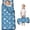 Baseballs and Helmets Blue Pattern, variant on Baseballs and Shoes Blue Pattern Kids Nap Mat, Daycare Sleep Mat with Handle & Fastening Straps, Easy Roll Up Gifts for Daycare Preschool,50"x20"