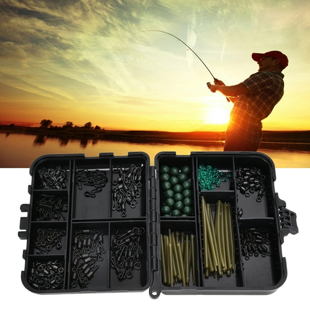 Carp Fishing Tackle Kit, Seawater Corrosion Resistane Fishing Lures Baits  Tackle Box Lightweight Strong Long Service Life For Fishing 
