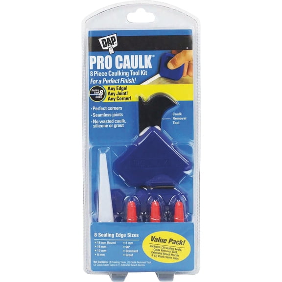 Dap 09125 Indoor Or Outdoor Easy To Clean Pro Caulk Tool Kit
