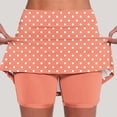 thumbnail image 2 of BVOFAR Skorts for Women High Waisted Tennis Skirts with Built-in Shorts Stretchy Printed Skort Watermelon Red S, 2 of 6