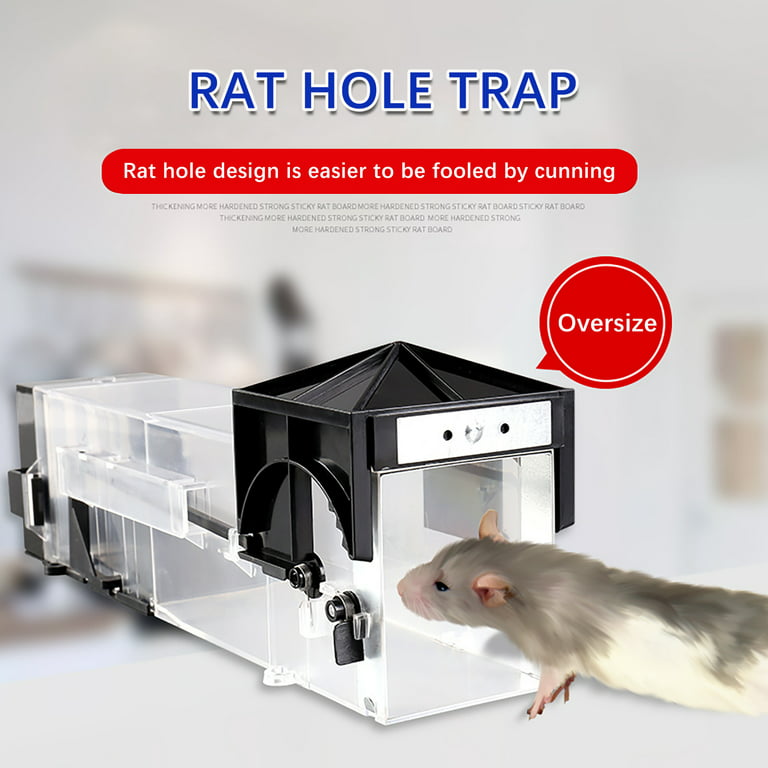 Humane Mouse Traps,no Kill, Reusable Mice Small Rat Trap Catcher For House  & Outdoors,pets & Children Friendly