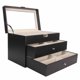 thumbnail image 5 of Caja de exhibición de gafas de sol, caja de almacenamiento de gafas, soporte de gafas de fibra de carbono, organizador de gafas de sol, uso conveniente, 5 of 12