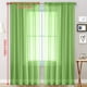 thumbnail image 4 of Cortinas transparentes para sala de estar, cortinas con bolsillo para varilla, paneles para ventanas, cortinas de gasa semitransparentes para dormitorio, cortinas transparentes, 4 of 8