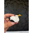 thumbnail image 3 of Eider Duck Handmade Wood Figurine Decor Bird Miniature Art Craft Statue Carved Small Animal Collectible Decoy Sculpture, 3 of 7