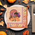 thumbnail image 7 of 60 Pack Thanksgiving Napkins 13"× 13" Disposable Paper Cocktail Napkins for Thanksgiving Party Supplies, 3 Designs Thanksgiving Themed Paper Napkins, 7 of 7