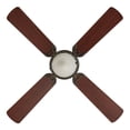 thumbnail image 2 of Ventilador de Techo Mainstays de 42 Pulgadas con Luz Níquel Cepillado, 2 of 3