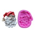 thumbnail image 4 of Molde de silicona LIUYMXG forma de Papá Noel para hornear cupcakes de chocolate, 4 of 5