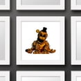 thumbnail image 3 of Gallery Pops Five Nights at Freddy's - Golden Freddy Wall Art, White Framed Version, 12" x 12", 3 of 5