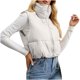 thumbnail image 2 of Chaquetas y abrigos casuales sin mangas y sin capucha para mujer, abrigos de color liso a la moda, chaquetas casuales sin mangas y con capucha, top de poliéster para mujer, 2 of 4