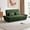 Green, variant on YOUDAO 79.5" Corduroy Cloud Sofa Couch, Modern Loveseat Sofa,Folding Floor Couch with Adjustable Backrest, High-Density Foam Compression Sofa for Living Room, Apartment and Small Spaces,Black