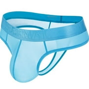 JOCKMAIL Sexy Ice Silk Men bikini underwear Men's briefs Lace Panties