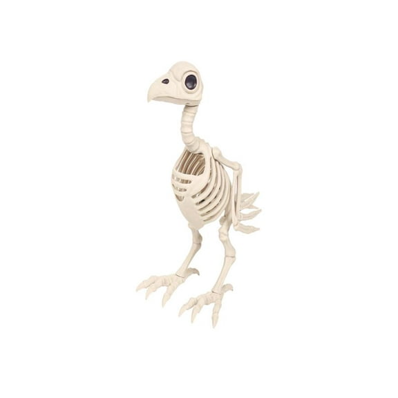Crow Skeleton Mini Figurine Halloween Decor Halloween Decorations Outdoor Crow Skeletons Skeleton Prop Halloween Skull Animal Crow Skeleton Ornament Skeleton Statue Prank Prop