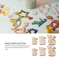 thumbnail image 4 of Wood Cat Cutout, Cat Cutout Exquisite Unpainted 6Pcs  for Party Decoration, 4 of 7
