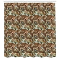 thumbnail image 3 of Ambesonne Paisley Shower Curtain, Blooms Ethnic, 69"Wx75"L, Multicolor, 3 of 3