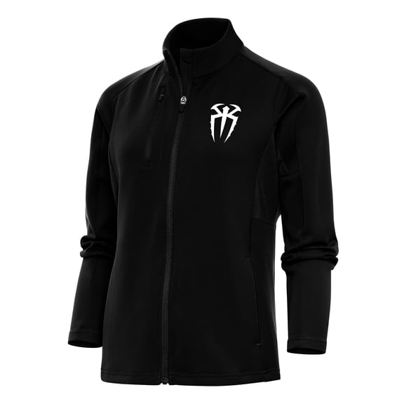 Women's Antigua Black Roman Reigns Generation Full-Zip Jacket