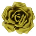 thumbnail image 1 of Pin de Broche de Flor de Satén Uxcell Grande de Peonía para Mujeres Amarillo-Verde, 1 of 7