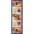 thumbnail image 2 of 20x60 Modern Brown Runner Rugs for Hallway | Indoor Entry, Entryway, Walkway or Kitchen Rug 1'8'' x 5', 2 of 7
