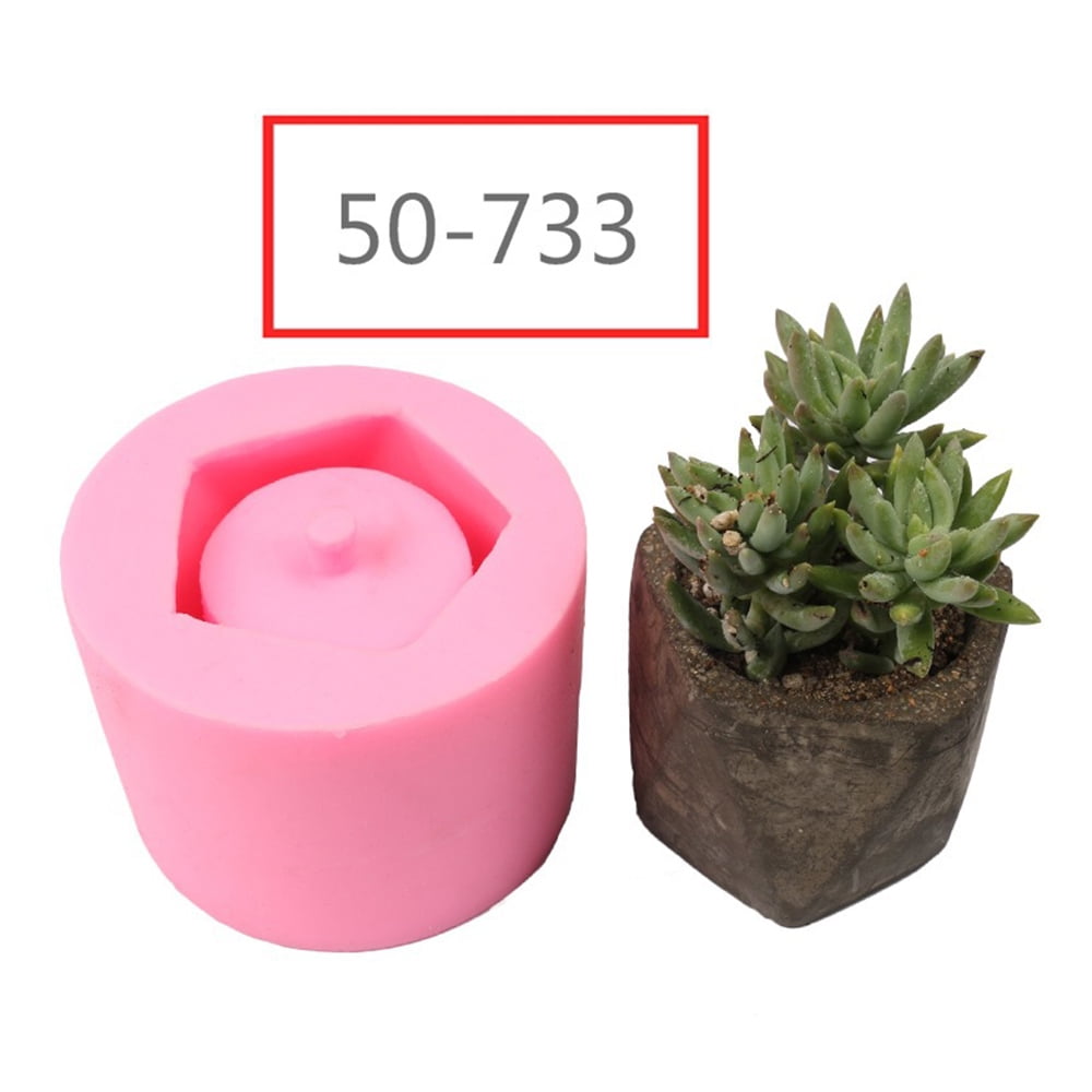 DIY Succulents Flower Pot Silicone Mold Concrete Table Goods Tray Mold DIY Succulents Flower Pot Silicone Mold Concrete Table Goods Tray Mold