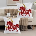 thumbnail image 4 of Throw Pillow Covers News Year Pillowcase Sofa Cushion Cover, 4 of 6