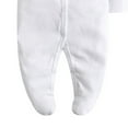 thumbnail image 3 of WIBACKER Newborn Baby Footed Pajamas 100% Cotton Infant Baby Snap Sleepers for Sleep and Play Footies 0-12 Months - Bunny, 3 of 7