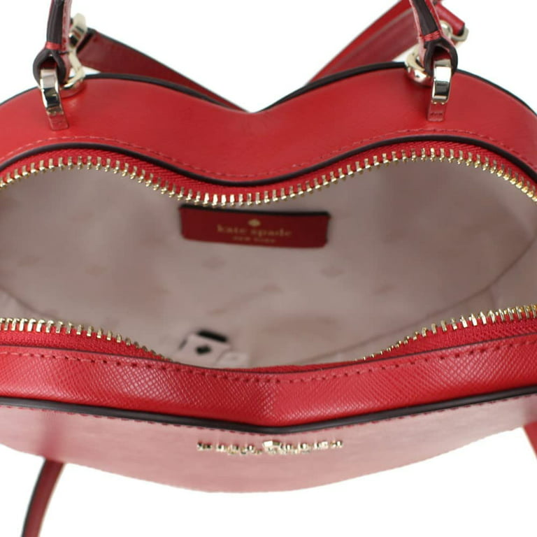 Kate Spade Bags | Kate Spade Love Shack Cherry Heart Crossbody Cream Multi | Color: Red/White | Size: Os | 4yousale's Closet