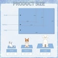 thumbnail image 4 of Tapis Rafraîchissant pour Animaux de Compagnie Coussin pour Chat Chien Coussin d'Été compatible Doux Cadeau compatible Animaux et Adultes, 4 of 5