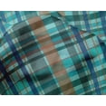 thumbnail image 3 of oneOone Silk Tabby Fabric Madras Check Print Fabric By Yard 42 Inch Wide, 3 of 3