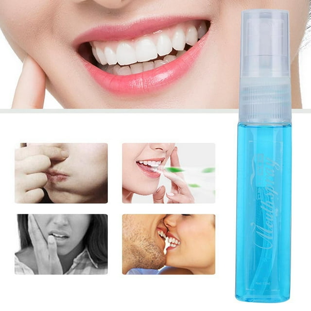 Ambientador 12ML Ambientador Para El Aliento Para Adultos Spray Oral Portátil Eliminación De Olores De Mal Aliento Spray Para El Cuidado Bucal 02